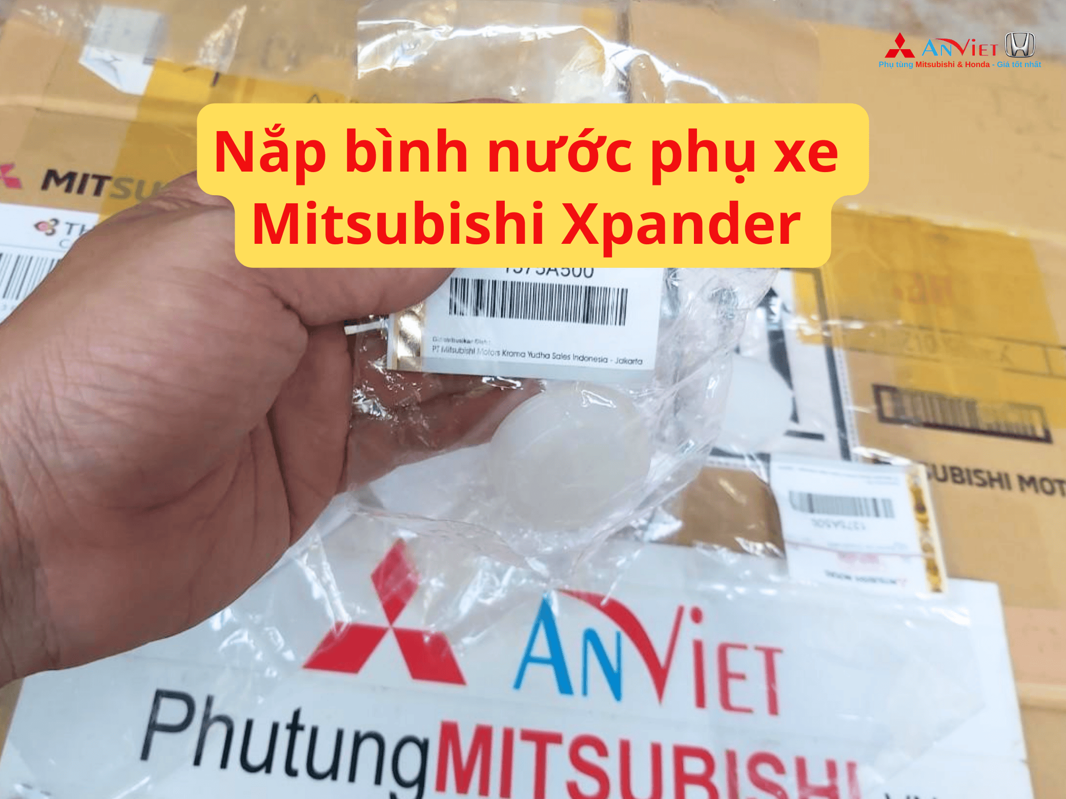 Nắp bình nước phụ xe Mitsubishi Xpander chính hãng, giá tốt nhất